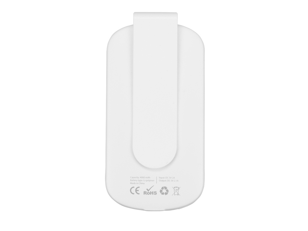 Внешний аккумулятор «Pin» с клипом, 4000 mAh