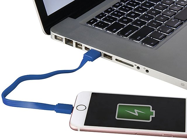 Кабель для зарядки 2 в 1, Micro USB + Lightning