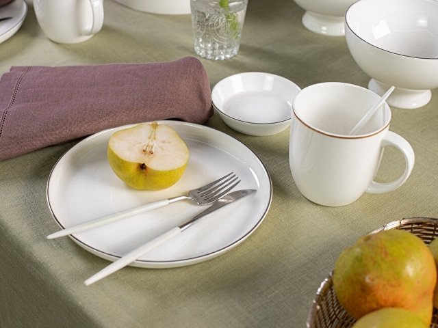 Тарелка «PLATE 1 WHT»